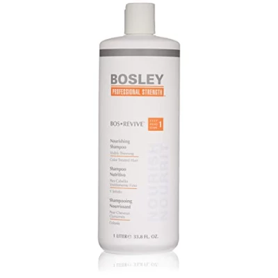BOSLEY Shampoo (Nourishing Shampoo,Visibly Thinning, Color - Treated Hair) 1L
